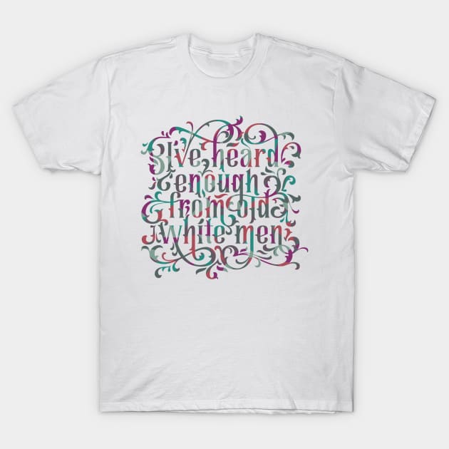 Old White Men T-Shirt by polliadesign